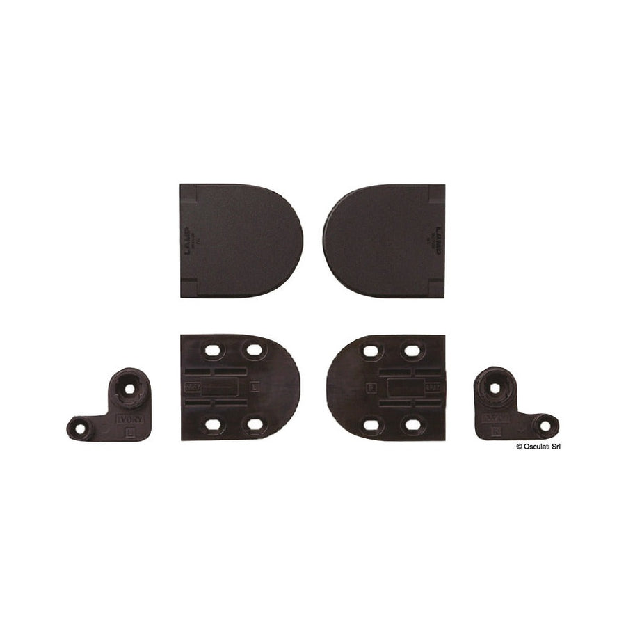 Hinge with integrated damper