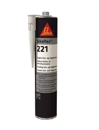 Sikaflex-221 adhesive sealant, white, 310 ml