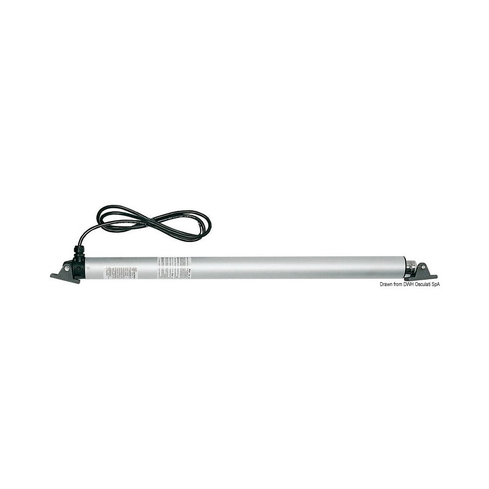 Uflex AV powered hatch stays — heavy-duty