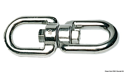 AISI316 stainless steel swivel