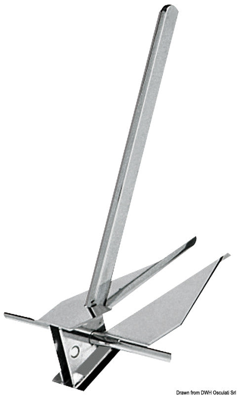 DANFORTH type AISI316 anchor