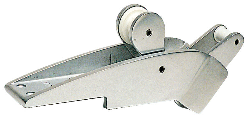 Alloy hinged bow roller up to 15 kg