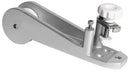 Light alloy bow roller with anchor locker kit up to 10 kg
