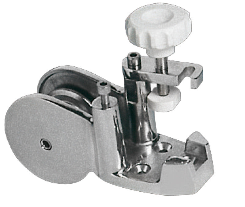 Bow roller with anchor locker