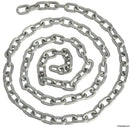 Hot-galvanized calibrated chain