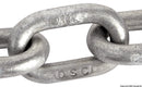 Hot-galvanized calibrated chain