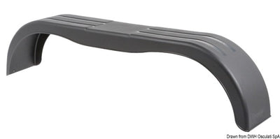 Stänkskärm för båttrailerhjul