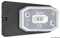 LED-etuvalo valkoinen kiinnikkeellä - 100x65x60 mm