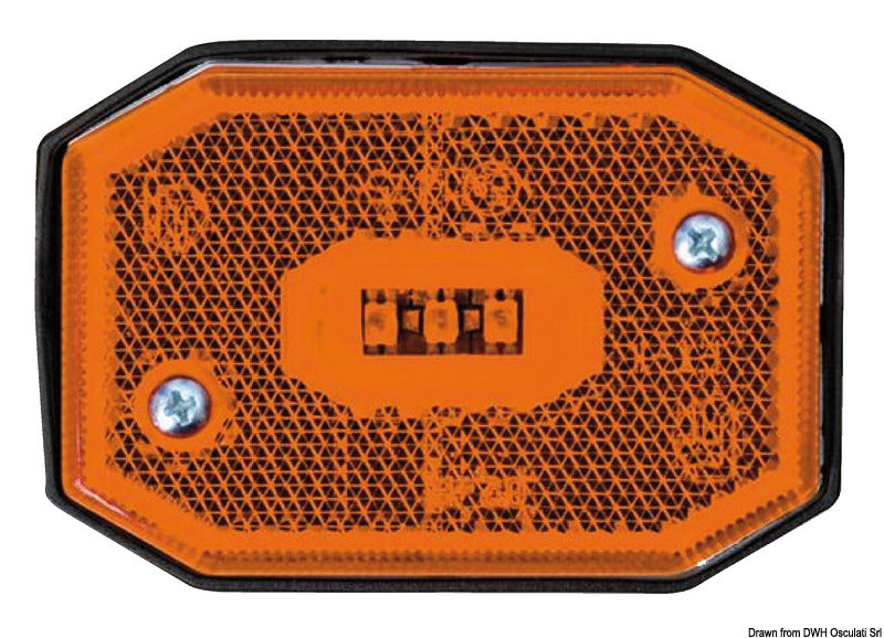 LED position lights for ELLEBÌ trailers