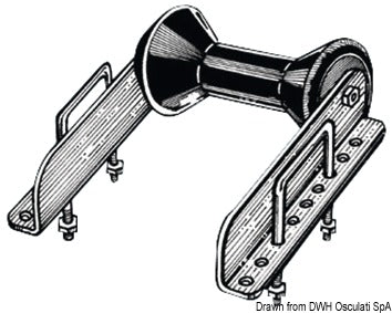 Kiinnikkeet takakölirullalla