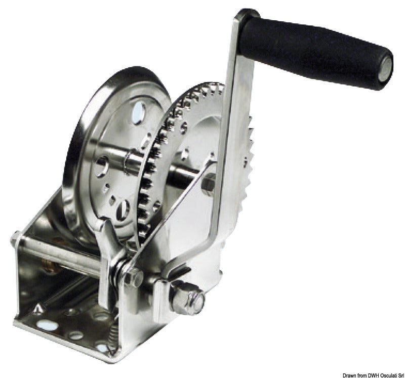Dual Drive boat haulage winch
