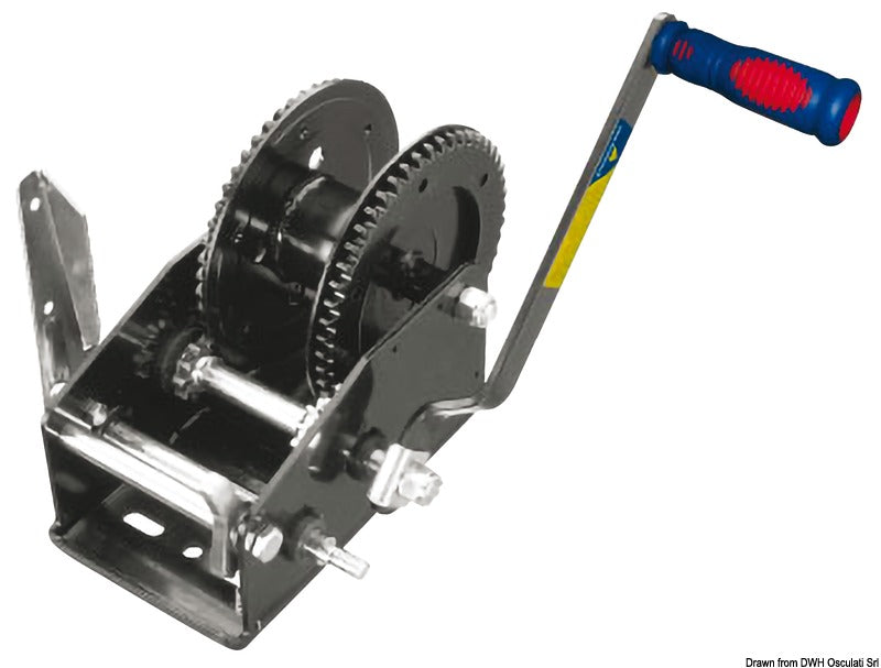Dual Drive boat haulage winch