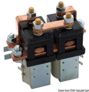 MZ ELECTRONIC -ohjauskeskus - kontaktorit/invertterit