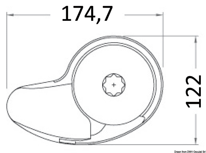 ITALWINCH Smart "V" ankarvinsj