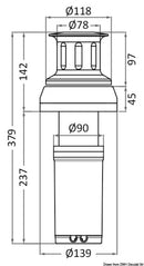 ITALWINCH NESTOR-V kapstan
