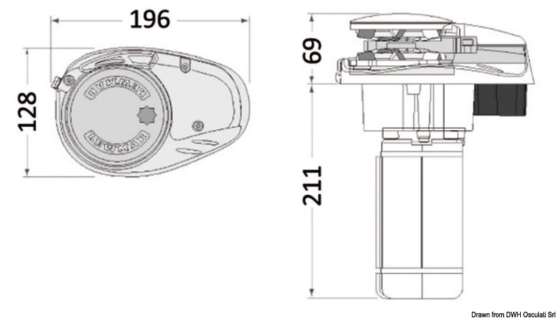 LEWMAR V700 ankarvinsj