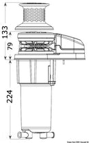 LEWMAR VX1L låg-/högvinschpaket (500 W och 800 W)