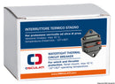 Waterproof magnetothermal protection switch for winch and bow thruster