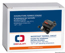Waterproof magnetothermal protection switch for winch and bow thruster