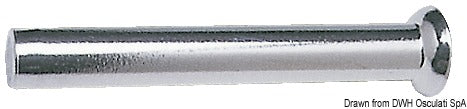 Press-fitting cable terminals with ball head, made of AISI 316 stainless steel