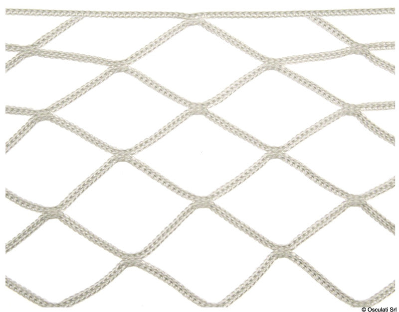 Thermowelded guardrail net