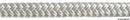 Dubbelflätad lina av mjukspunnen högstyrka polyester, 16 × 5–16 mm Ø strands, 24 × 18–24 mm Ø strands.