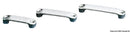 White nylon flat eye strap
