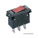 Thermal toggle switch, resettable model