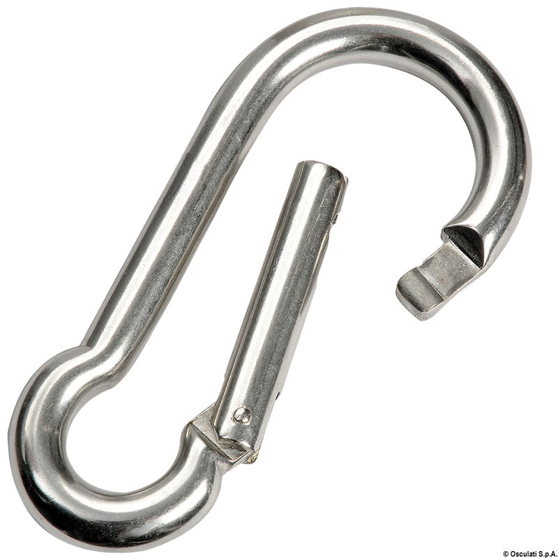 Stainless steel carabiner AISI 316