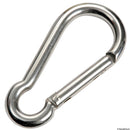 Stainless steel carabiner AISI 316