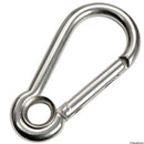 Stainless steel carabiner AISI 316