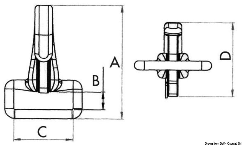 AISI316 stainless steel snap shackle