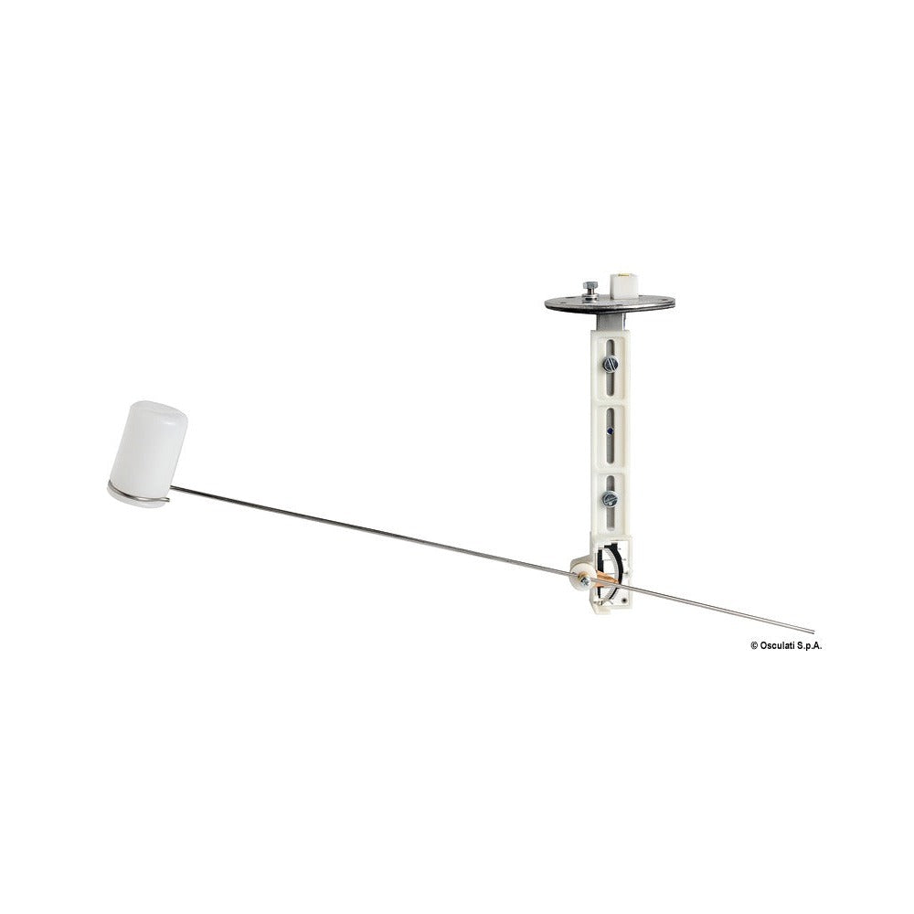 Universal lever float for fuel level