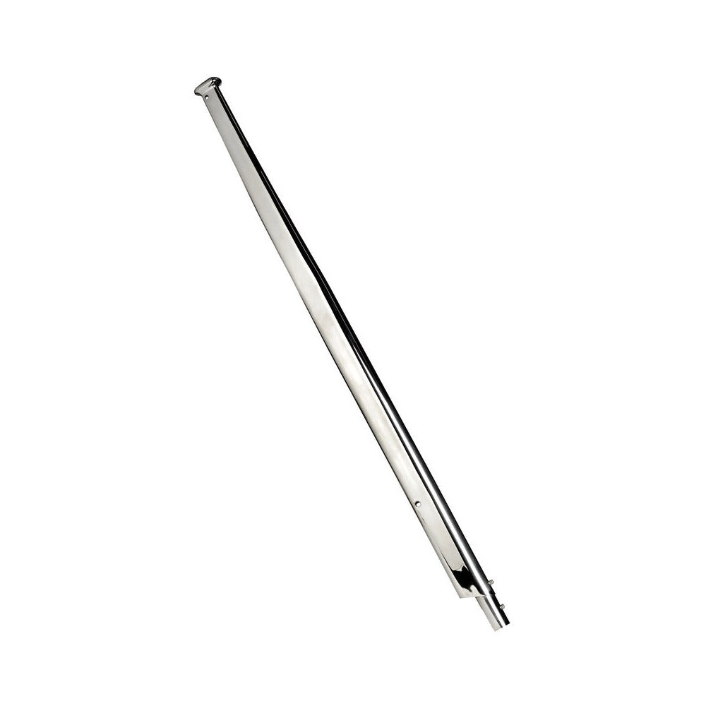 Flag poles, wing-shape section