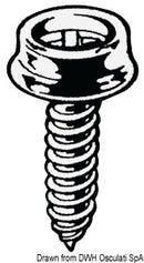 Niklatut messinkikiinnittimet matolle