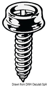 Nikkelipinnoitetusta messingistä valmistetut kiinnikkeet matolle