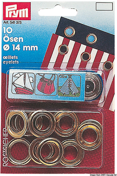 Messinkiset läpivientirenkaat