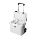YETI Roadie 32, White, three-quarter view, basket
