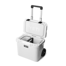 YETI Roadie 32, White, three-quarter view, basket