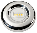 Sea-Dog stainless steel LED navigation lights.