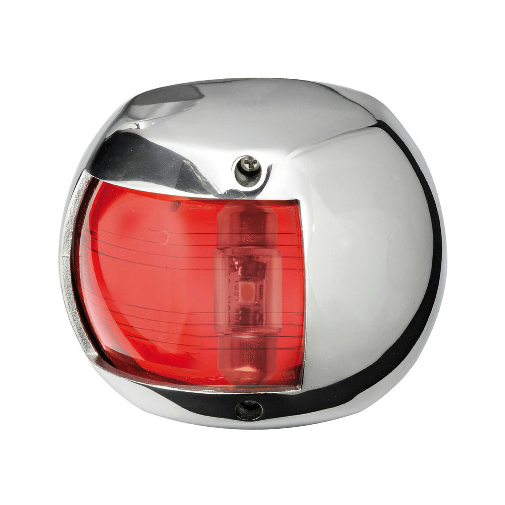 Compact 12 LED -navigointivalot peilikiillotetusta AISI 316 ruostumattomasta teräksestä