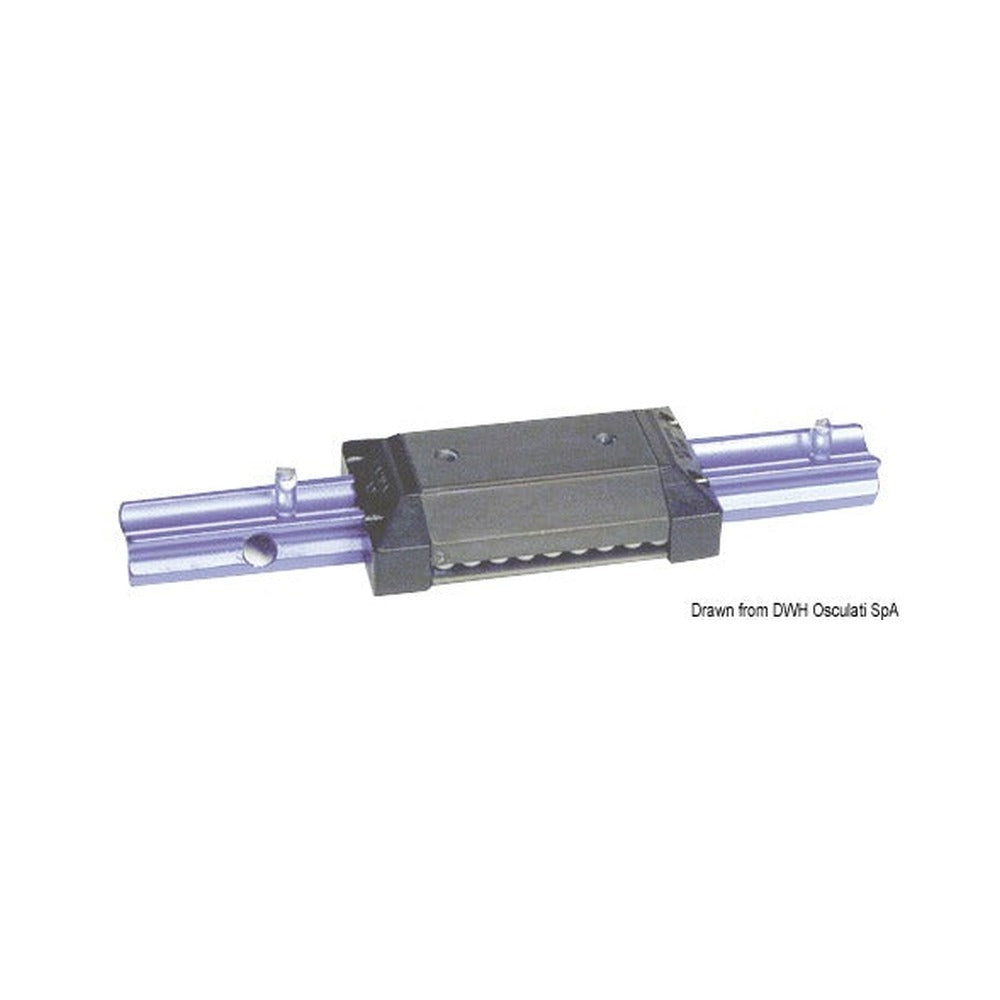 Ball bearing travellers for sliding roofs and slid
