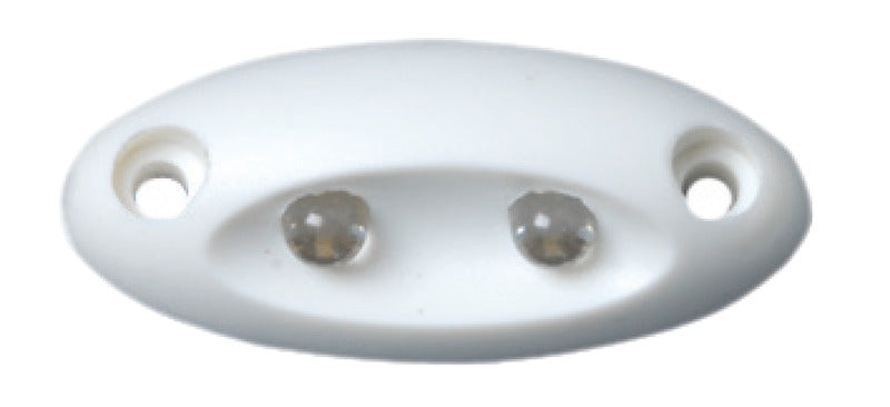 LED courtesy light, recessless version - frontal orientation