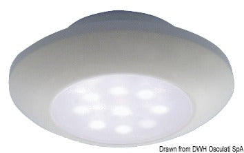 LED ceiling light for recess mounting