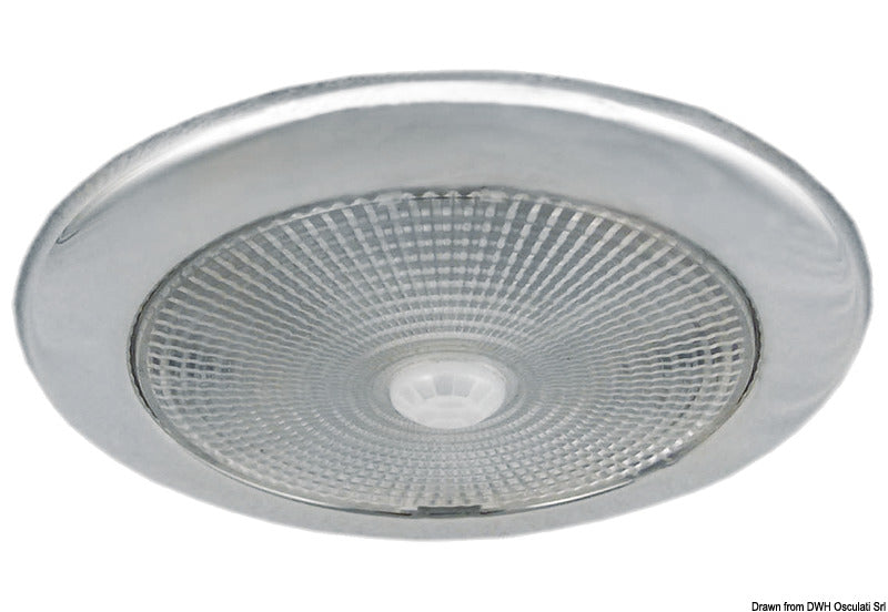 LED day/night ceiling light, recessless version