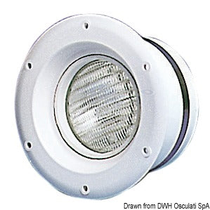 Twin recessed stern lights 12V