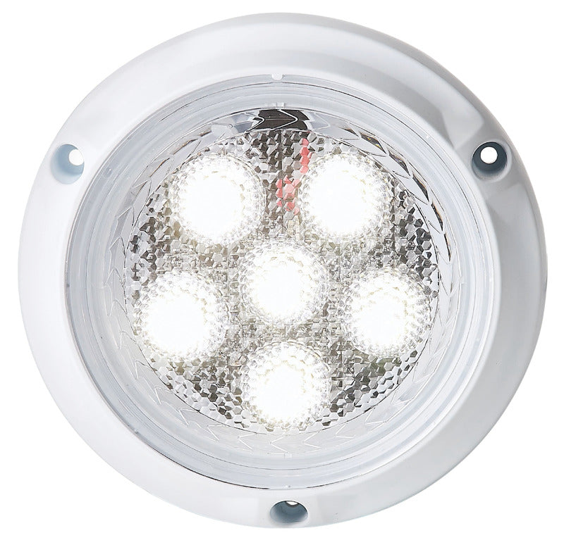 Round LED underwater light for hull/stern mirror 14W