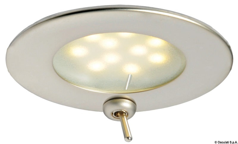 Base plate for Atria spotlights satin SS