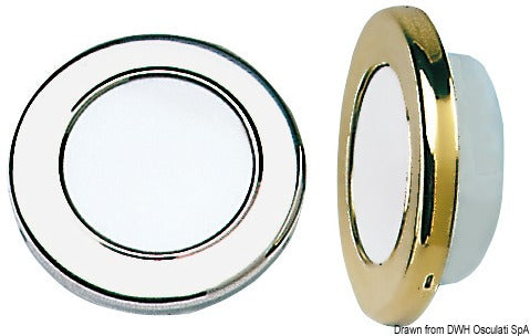 Recess downlight pol.