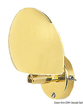 Polished brass light 12V10W